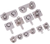 20PCS DIY Toy Remote Control Accessories Spring Sheet AA/AAA Contact Sheet Battery Box Positive And Negative Sheets