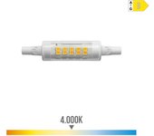 BOMBILLA LINEAL LED 78mm R7s 5.5W 600lm 4000K LUZ DIA Ø1,5x7,8cm EDM