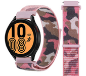20 22mm Camouflage Nylon Loop Strap For Garmin Forerunner 55 158 965265 745 255 245/645 MUSIC Bracelet For  Amazfit GTR GTS2 3 4