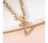Tiny A-Z Initial Letter Anklets For Women Fashion Zircon Rhinestone Tennis Chain Anklet Bracelet Summer Beach Barefoot Jewelry