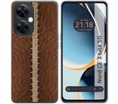 Funda Silicona para Oneplus Nord CE 3 Lite 5G diseño Cuero 01 Dibujos