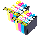 8x Pack Epson 16XL 16 XL Cartuchos de Tinta Compatibles para Epson WorkForce WF-2010 WF-2110 WF-2510 WF-2520 WF-2530 WF-2540 WF-2630 WF-2650 WF-2660 WF-2750 WF-2760 para EPSON T16 T1631 T1632 T1633 T1634