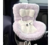 Asiento de coche Labubu para muñecas de 10 a 17 cm. El asiento Labubu Have a Seat se engancha a la ventilación del coche e incluye pata de asiento para exhibirlo en el escritorio.