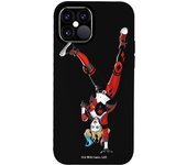 Funda original compatible con iPhone 12 - 12 Pro Negro con un diseño de JL Harley Quin