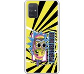 Funda original compatible con Samsung Galaxy A71 - Rick y Morty Rick Wubba