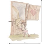 Vinilo infantil LOVE HORSE GIRL