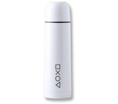 MERCHANDMANIA TERMO 500ML logo mando botones consola famosa videojuegos cierre seguridad acero inoxidable