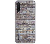 Tumundosmartphone Funda Gel Tpu para Xiaomi Mi A3 diseño Ladrillo 02 Dibujos