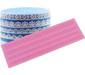 Molde De Fondant Para Tapete De Pastel Molde De Silicona Para Almohadillas De Encaje Tapete De Silicona Para Pastel De Encaje Para Decorar Tartas, Efecto Encaje, Fondant, Fantasía Clásica