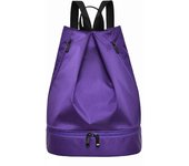 Plushome Mochila Impermeable Para Niños Y Niñas 28x7x35 Cm - Mochila De Natación De Dibujos Animados Combo Bolsas Deportivas - Bolsa Húmeda Seca Camping Piscina Playa Exteriores
