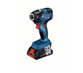Bosch Atornillador de Impacto a Batería GDR 18V-200 Professional con Motor Brushless y Cabezal Compacto