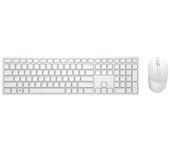 Kit teclado + mouse raton dell pro km5221w wireless inalambrico blanco