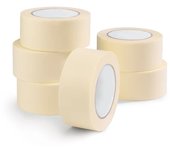 MERCURY HOME-Cinta de carrocero para pintar y enmascarar. Adhesiva no deja residuos. Variedad de packs y medidas