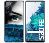 Tumundosmartphone Funda Gel Tpu para Samsung Galaxy S20 FE diseño Ojo Dibujos