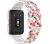 Printed Band for Samsung Galaxy Fit 3 Strap accessories Sport Rubber belt Silicone Bracelet Correa for Samsung Galaxy Fit3 Bands