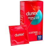 Durex Preservativos Sensitivo Slim Fit 10 U