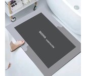 Diatomaceous earth bath mat Rubber Non Slip Quick Dry Super Absorbent Bathtub mat Shower mat - Thin Bath Mats for Bathroom Floor