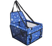 Dog Car Seat,Puppy Booster Seat for Car Front Seat with Storage Pockets,Pet Booster Car Seat for Small to Medium Dog