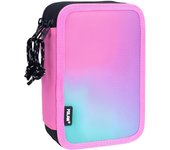 Milan plumier 3 pisos c/contenido sunset rosa