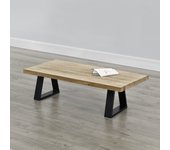 Set de 2x Patas de Banco Greiling acero 40 x 10 x 40 cm Negro [en.casa]
