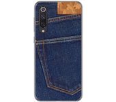 Tumundosmartphone Funda Gel Tpu para Xiaomi Mi 9 SE diseño Vaquero Dibujos