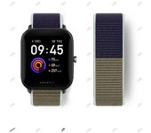 20mm/22mm watch band For Amazfit GTR/GTS 4-3-2-2e/GTR 42mm-47mm/bip-U-S-lite Nylon Loop strap sport correa amazfit gts 4-2 mini
