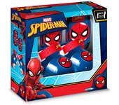 Patines 4 Ruedas con Rodilleras Spiderman.