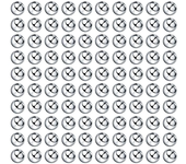 20/100pcs Piercing Replacement Balls Body Jewelry Piercing Barbell Parts 316L Surgical Steel Balls 16G 14G 18G 20G