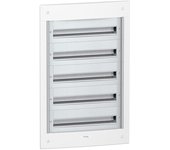 Schneider Electric Cofre Metálico PRAGMA24 Empotrar 5 Filas con 120 Módulos Sin Puerta - Seguridad y Organización