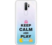 Funda compatible con Oppo A9 2020 - A5 2020 - Keep Calm And Play