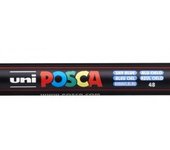Posca Pc-3m Marcador de Pintura - Punta Cónica - Tinta Base Al Agua - Resistente a la Luz - No Permanente - Color Azul Cielo (6 Uds)