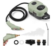 1100ml 3 limatores portátiles del vapor de la PDA de la barra con 3 Cabezas del Cuchillo Máquina a presión por alta temperatura de la lámina del Vapor del limpieor del Limpiador de alta presión del Vapor 2500W