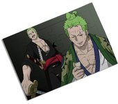 MERCHANDMANIA PUZZLE DE 24 PIEZAS zoro roronoa wano samurai kuina katana rompecabezas puzle para adulto