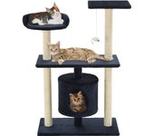 Rascador para Gatos con postes de isal color crema 97,5 cm