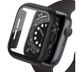 Tempered Glass+cover For Apple Watch Accessories 45mm 41mm 44mm 40mm 42mm Screen Protector Apple watch Case serie 9 4 5 6 SE 7 8