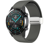 20mm 22mm Watch Strap For Samsung Galaxy watch 6/4/5 pro/classic/3/gear s3 Silicone Magnetic bracelet Huawei watch gt 4 2 3 band