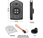 CYCLAMI 5000mAh Headlight Bike Light MTB Road Daytime Cycling Front Lamp Rechargeable Bicycle Flashlight For GPS Garmin XOSS IGS