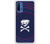 Funda original compatible con Xiaomi Redmi 9T/Pocophone M3 - Levante Escudo Huesos Blanco