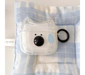Ins 3D puppy funny dog cartoon wireless bluetooth charging box for apple airpods 1 3 pro 2nd 2 4 relif earphone case