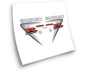 Kit de Pegatinas compatibles con moto carretera Suzuki GSXR 600 2006 K6 Plata