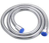 Manguera de ducha 1.5M Acero inoxidable cromado Manguera de ducha universal antitorceduras Accesorios de baño, Starlight