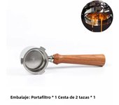 51mm Bottomless Portafilter For Delonghi 9155/9255/9355/9335/9665 Stainless Steel Naked Coffee Handle With Basket