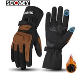 SUOMY Motorcycle Gloves Waterproof Gloves Men Women Motorbike Riding Gloves Windproof Touch Screen Moto Motocross Gloves Winter