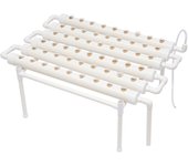 1 layer 54 Holes Hydroponic 6 Pipe Grow Hydroponic Plants Irrigation System Garden