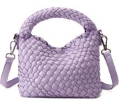 Ladies' fashionable small woven bag, fashionable handmade mini handbag, travel beach bag