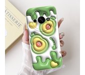 For Xiaomi Redmi A3 Case Lovely Panda Cartoon Anti-Fall Funda Soft Silicone Matte Cover For Xiomi Redmi A3 A 3 RedmiA3 4G Bumper