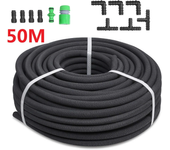 50m Pearl Hose Drip Garden Irrigation Hose Water Pipe Watering kits
