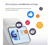 2025 New Touchscreen Bluetooth Earphones with Intelligent Noise Reduction E11E12 Wireless Sports Ears