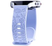 22mm Engraved Strap Samsung Galaxy 6Classic 7 6 5 4 20mm Silicone Sport Bracelet for Huawei Watch GT3 GT4Pro Watchband