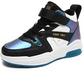 Brand Kids High Top Basketball Shoes Trendy Children Non-slip Running Sneakers Boys Girls Outdoor Comfortable Sport Tennis Shoes